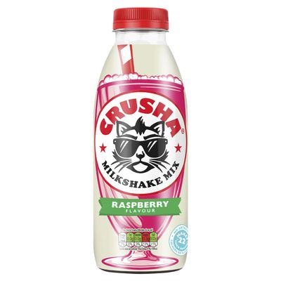 Crusha Milkshake Flavouring 1L Bottle (Raspberry (NOT SUGAR FREE)