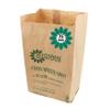 10 Litre x 75 Paper Compostable Bags Kitchen Caddy Liners - Food Waste Bin Liners - EcoSack 10L Biodegradable Bags with Composting Guide view 1
