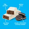 think! Protein Bars, High Protein Snacks, Gluten Free, Kosher Friendly, Cookies and Crme, Nutrition Bars, 2.1 Oz per Bar, 10 Count (Packaging May Vary) view 3