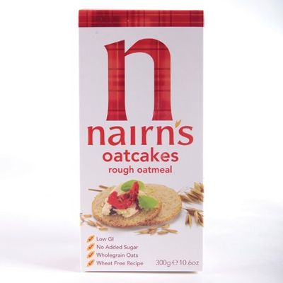 Nairn's Traditional (Rough) Oatcakes 300 g (Pack of 10)