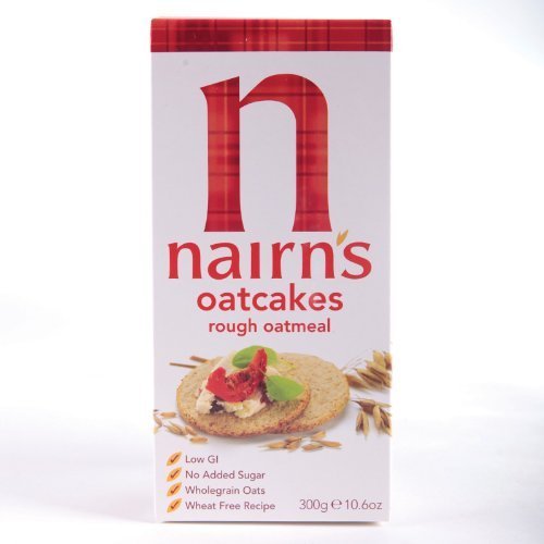 Nairn's Traditional (Rough) Oatcakes 300 g (Pack of 10)