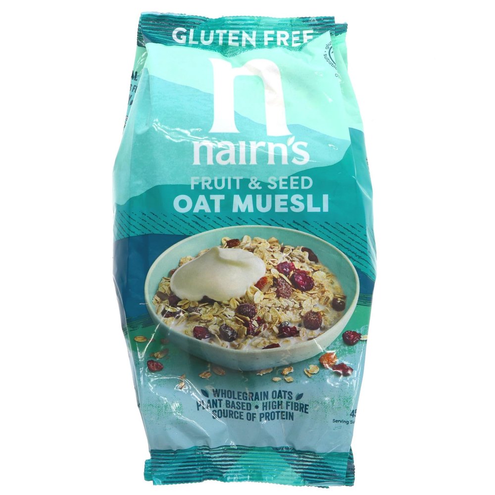 Nairns Gluten Free Oat Muesli 450 g (Pack of 6)