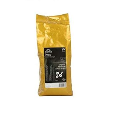 Suma Fairtrade Organic Ethiopia Yirgacheffe Coffee Beans 1 kg