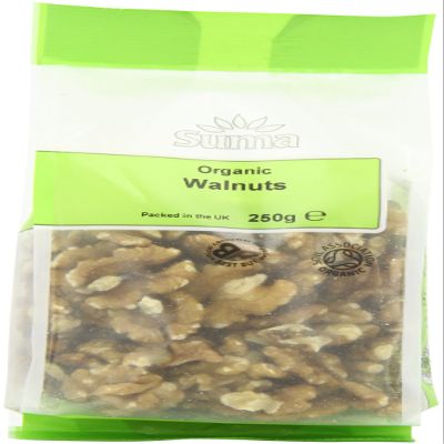 Suma Organic Walnuts 250 g (Pack of 6)