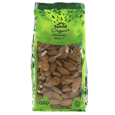 Suma Organic Almonds 500 g (Pack of 6)