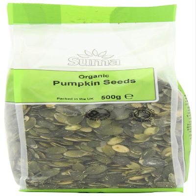 Suma Organic Pumpkin Seeds 500 g (Pack of 6)