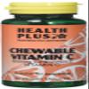 Health Plus Chewable Vitamin C 500mg Vitamin C Supplement - 2 X Packs Of 60 Tablets (120 Tablets) view 1