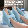 NYOrtho Heel Protector for Pressure Sores - 2 Ultra Soft Boots - 2 Layer Heel Protectors for Bed Sores - Foot Pillows - Water Resistant - Peachskin Fabric view 4