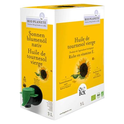 Bio Plante Organic Sunflower Oil Native 3L