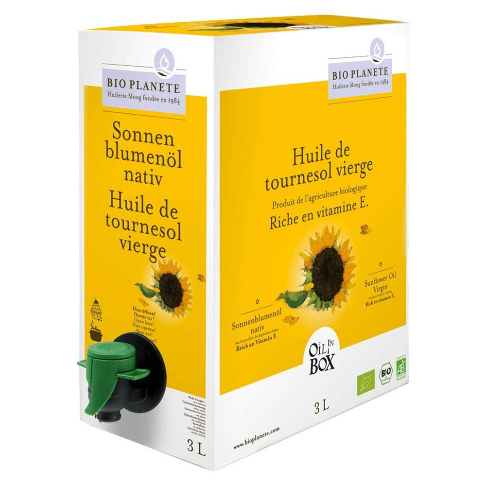 Bio Plante Organic Sunflower Oil Native 3L