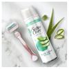 2 X GILLETTE FOR WOMEN SATIN CARE SHAVE GEL FOR SENSITIVE SKIN WITH ALOE & VITAMIN E 200ML (SHIPPING INCLUSIVE) view 4