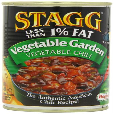 Hormel STAGG Vegetable Garden Chili 400 g (Pack of 6)