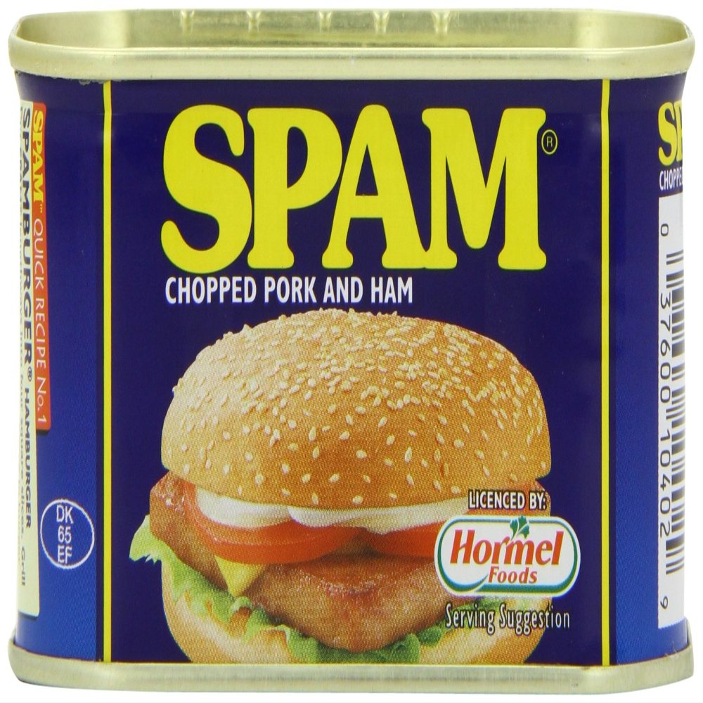 SPAM Original Chopped Pork and Ham 200 g (Pack of 6)