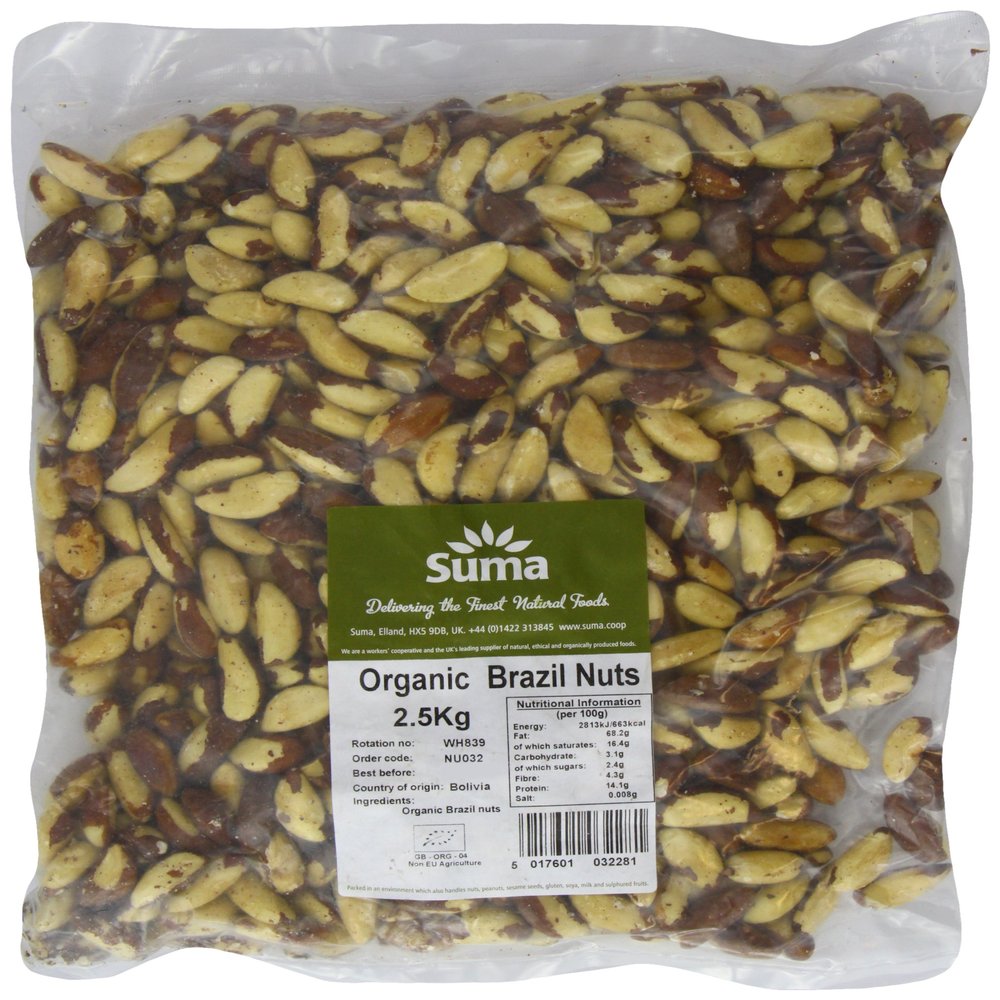 Suma Organic Whole Brazil Nuts 2.5 kg