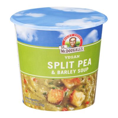 Dr Mcdougalls Soup Bgcup Split Pea Barley