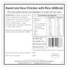 EXPEDITION FOODS Sweet and Sour Chicken with Rice (Single Serving / 450KCAL) | Freeze-Dried Camping & Hiking Food view 4