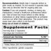 Nature's Way - Activated Charcoal High Adsorbency Certified Potency - 100 Capsules view 2