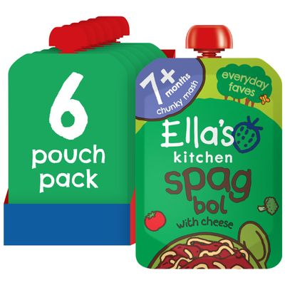 Ella's Kitchen Stage 2 Spaghetti Bolognese 130 g (Pack of 6)
