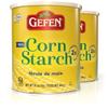 Gefen Corn Starch 100% Pure, 454g (Pack of 2) Resealable Lid, Gluten Free Thickener, Just One Ingredient view 1