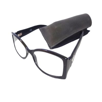 SMART BLACK UNISEX READING GLASSES MATCHING SLIP CASE D494 (+3.0)