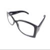 SMART BLACK UNISEX READING GLASSES MATCHING SLIP CASE D494 (+3.0) view 2
