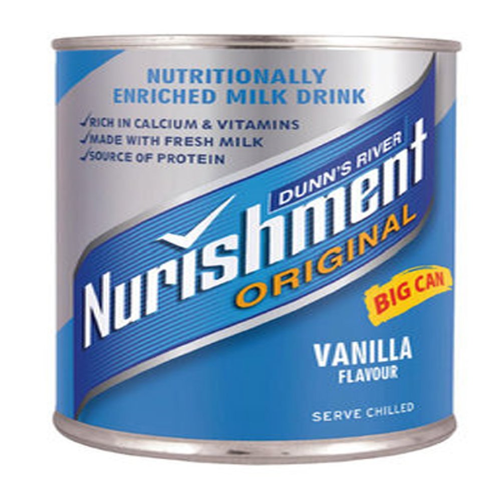 Dunns River Nurishment Original Vanilla 400 g (Pack of 12)