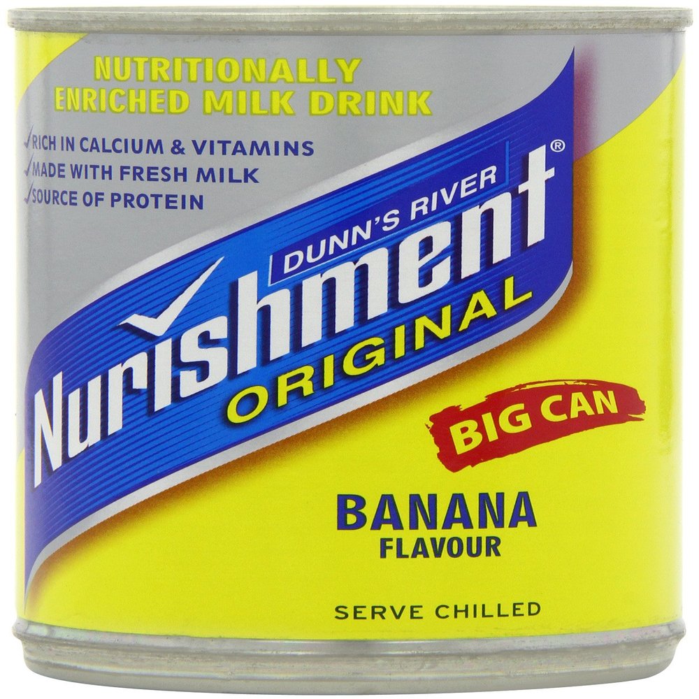 Dunns River Nurishment Original Banana 400 g (Pack of 12)