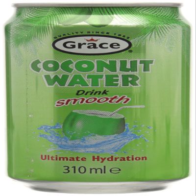 Grace Coconut Water Smooth 310 ml (Pack of 12)