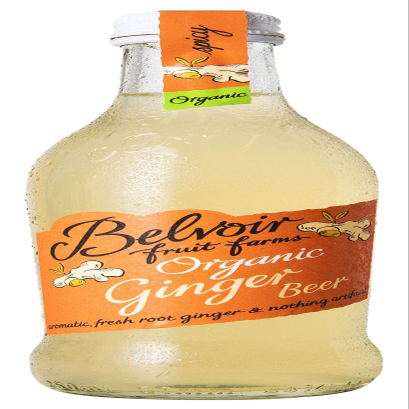 Belvoir Ginger Beer 250 ml (Pack of 24) - Organic