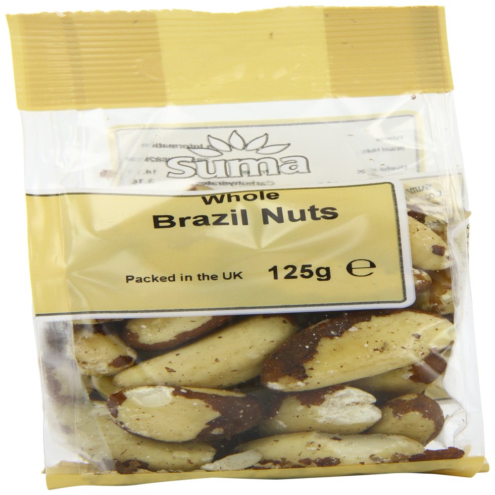 Suma Whole Brazil Kernels 125 g (Pack of 6)