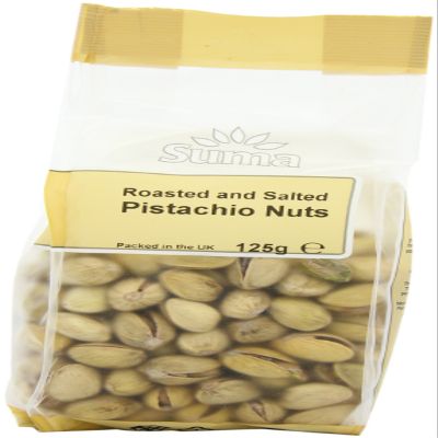 Suma Salted Pistachio Kernels 125 g (Pack of 6)