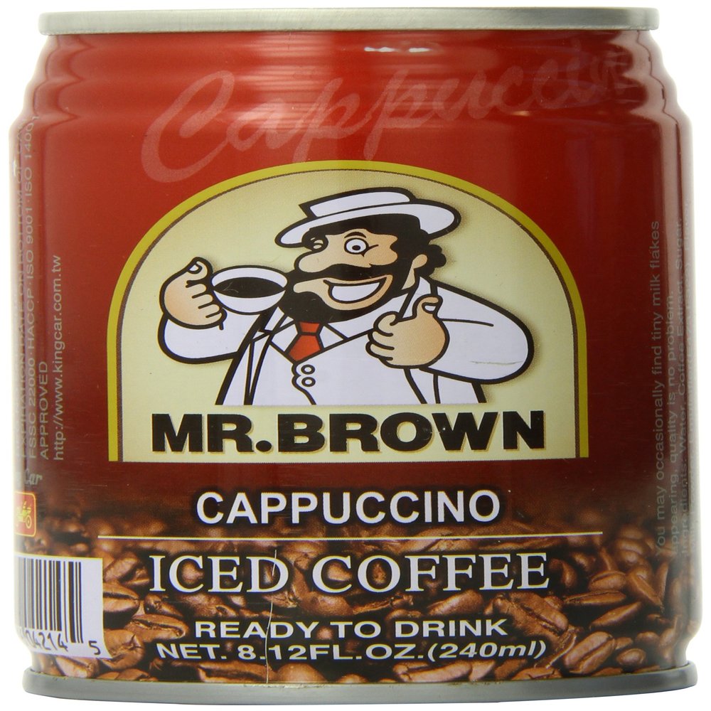 Mr Brown Cappuccino Iced Coffee 24x240ml Pack