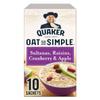 Quakers Oat So Simple Sultana, Raisin, Apple & Cranberry 385g view 1