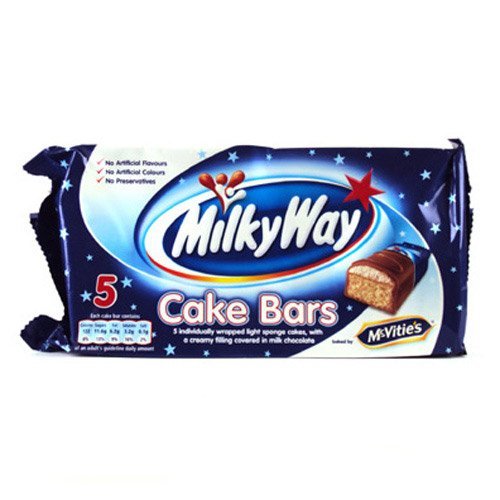 Milky Way Cake Bars, 5x26.2g