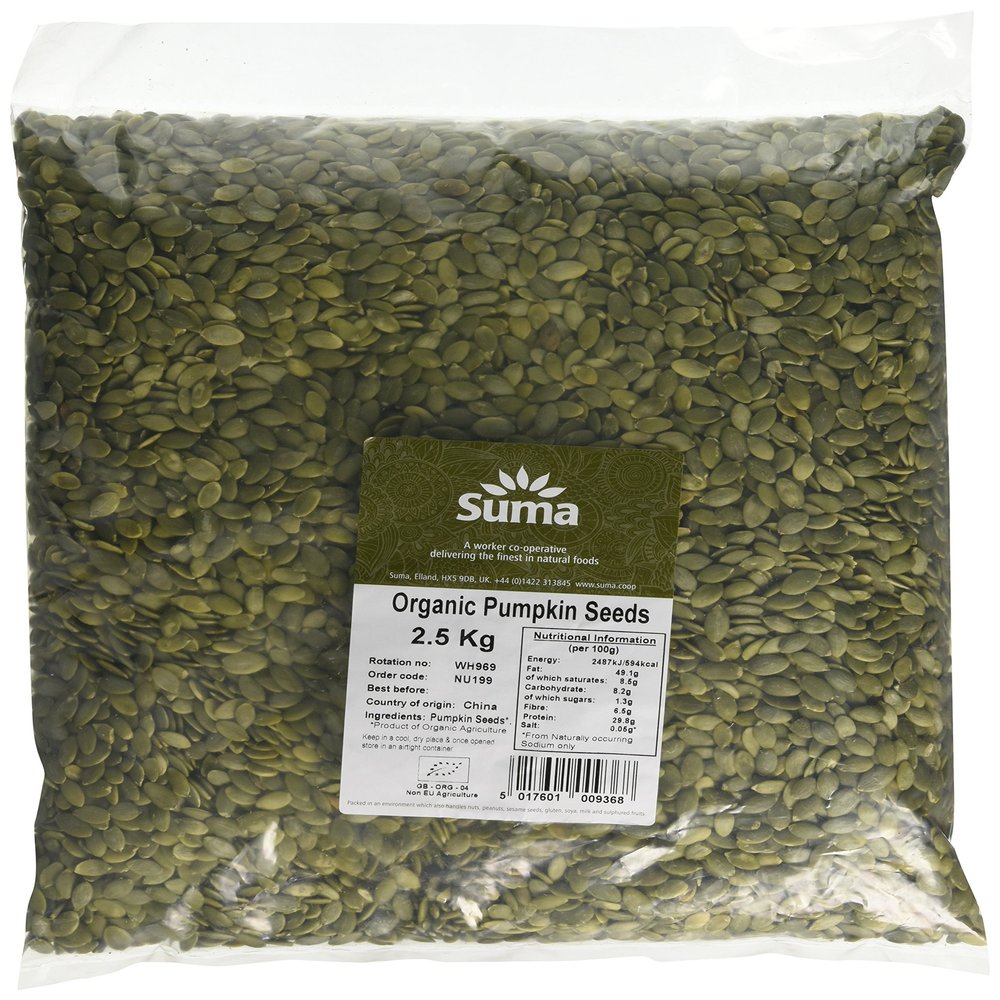 Suma Organic Pumpkin Seeds 2.5 kg