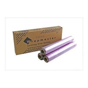 12" WRAPMASTER 1000 CLINGFILM 3 ROLL X 100M EACH