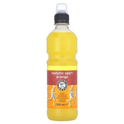 ES Euro Shopper Isotonic Sport Orange Drink 12x500ml Bottles