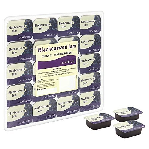 20 x Blackcurrant Jam 20 x 20g individual portions
