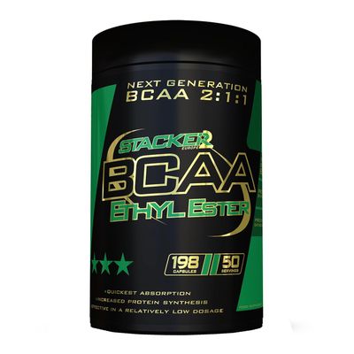 Stacker 2 BCAA Ethyl Ester - Pack of 198 Capsules