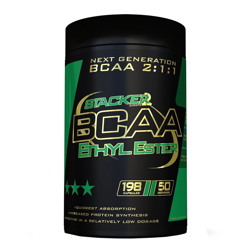 Stacker 2 BCAA Ethyl Ester - Pack of 198 Capsules