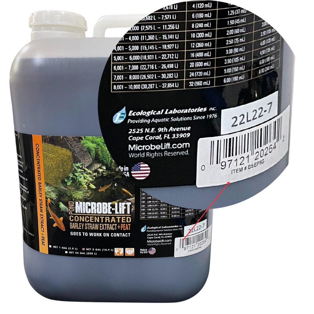 MicrobeLift - Concentrated - Barley Extract - 5 Gallon Tote