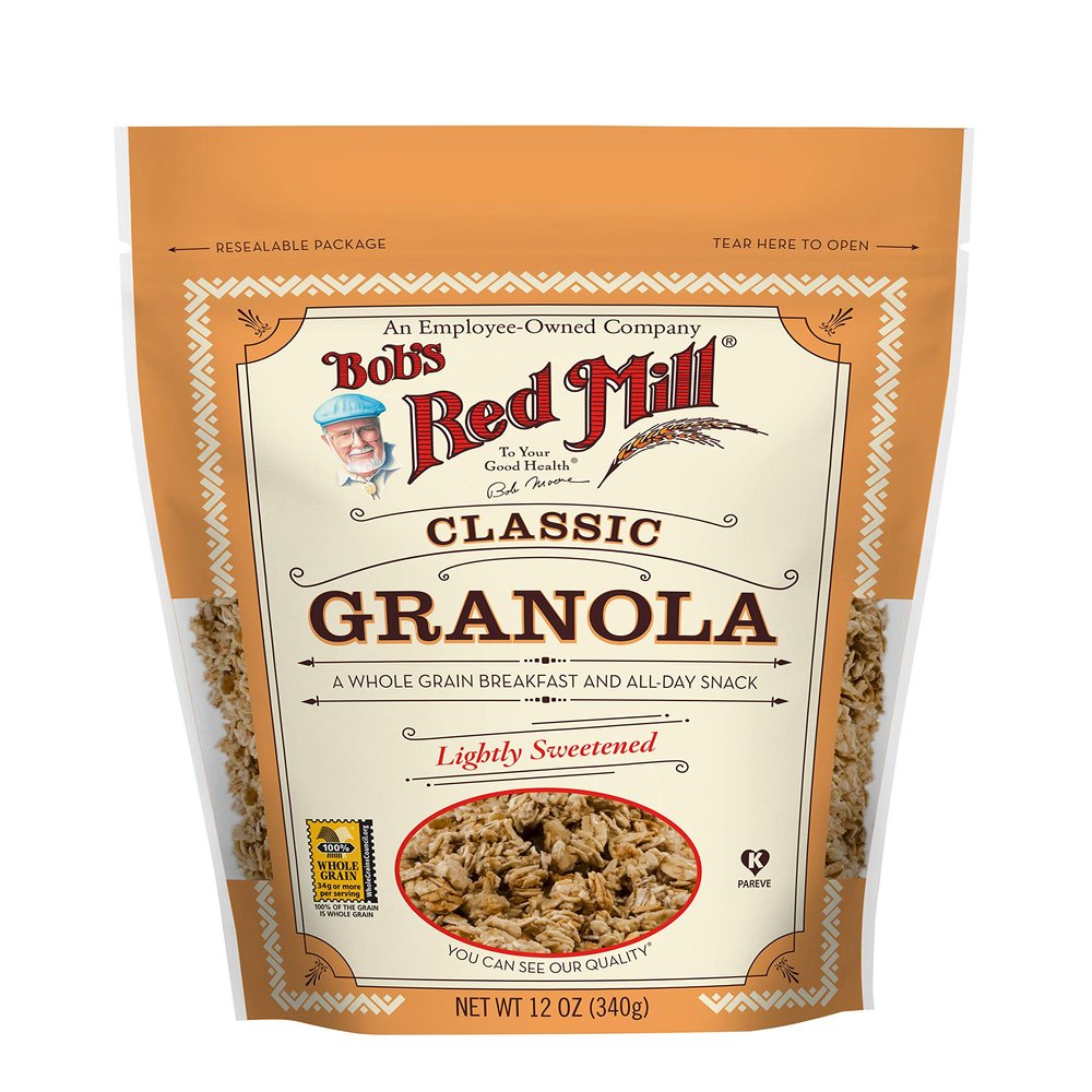 Bob's Red Mill No Fat Natural Granola 340 gm