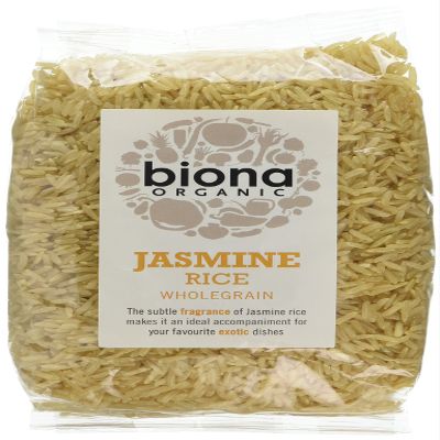 Biona Organic Jasmine Brown Rice 500g (Pack of 2)