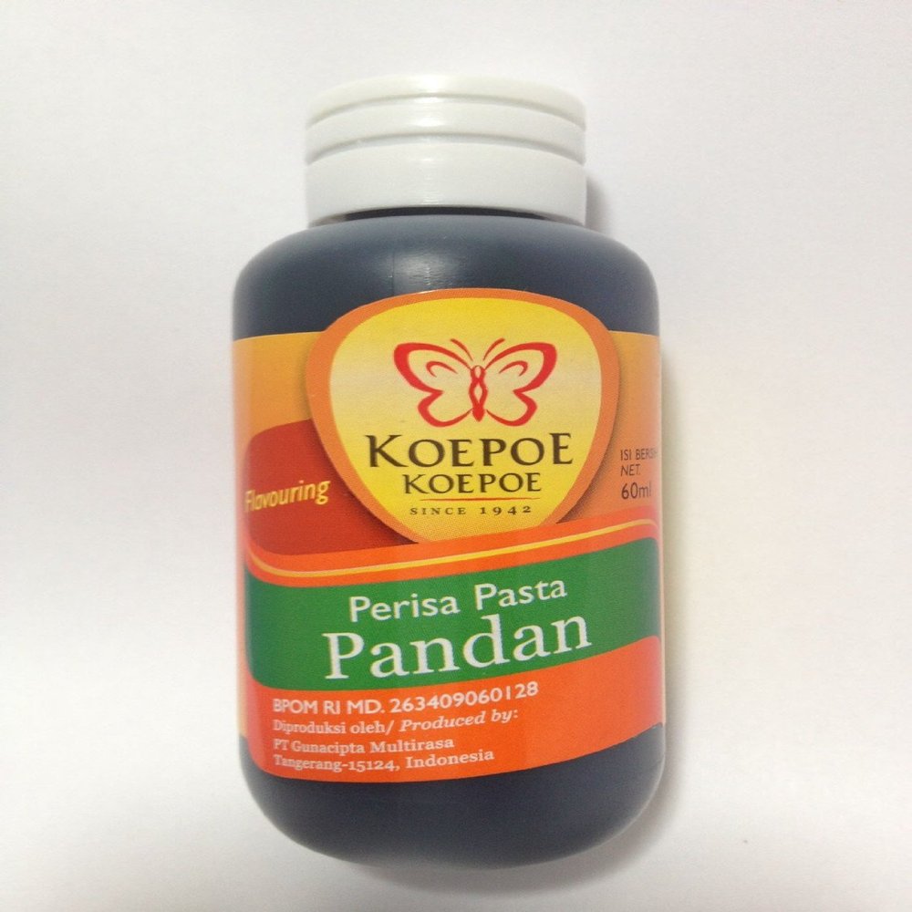 Koepoe-Koepoe Pandan Flavoring Paste, 60ml