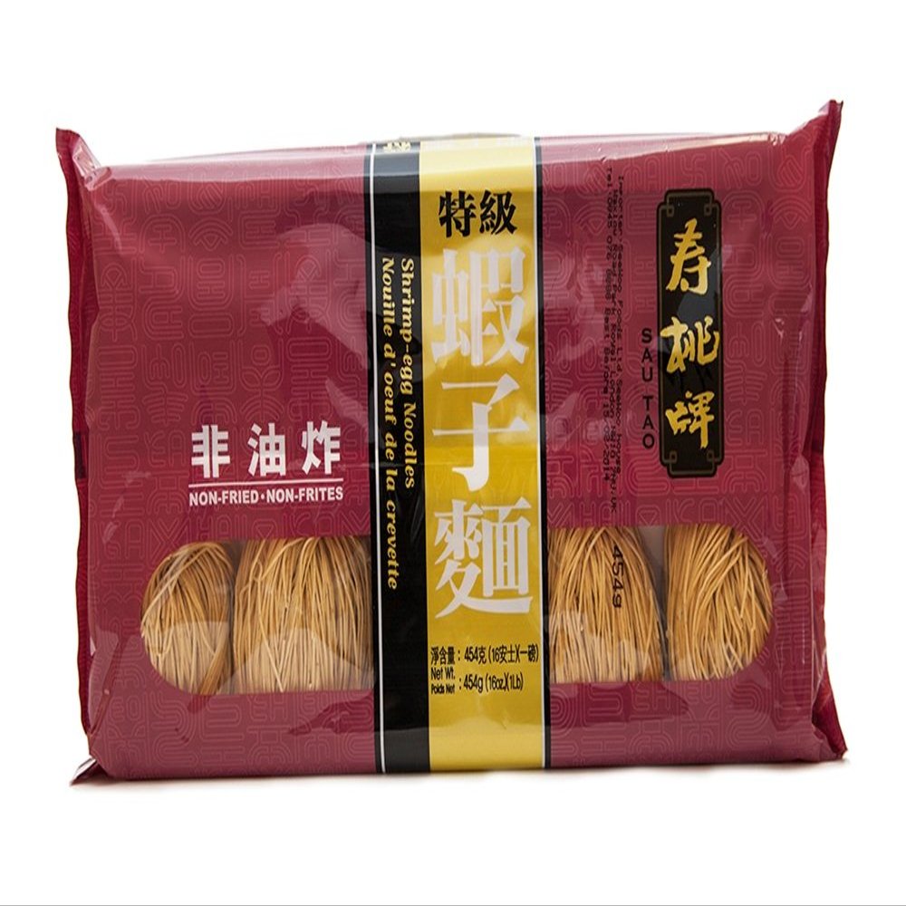 Shrimp Egg Noodles Thin 454g