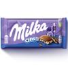 Milka & OREO Milk Chocolate Bar, Creamy Alpine Chocolate with Crunchy OREO Pieces, For Sharing or Gifting 100 g (Pack of 22 Bars) view 1