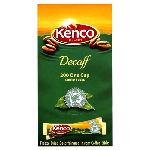 Kenco Decaff 200 One Cup Coffee Sticks - Pack of 4