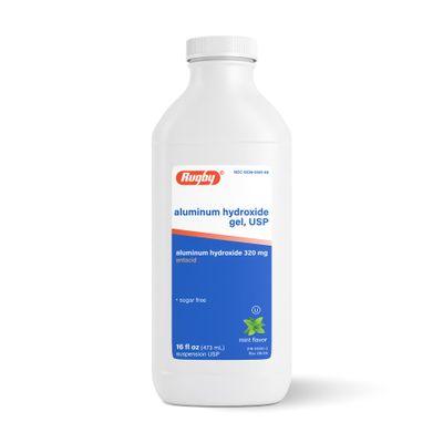 Aluminum Hydro Gel, USP 320mg/5mL 473mL *Compare to Amphojel* by Watson Rugby
