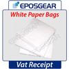 White Paper Bags 10" X 10" 1000/Pk view 1