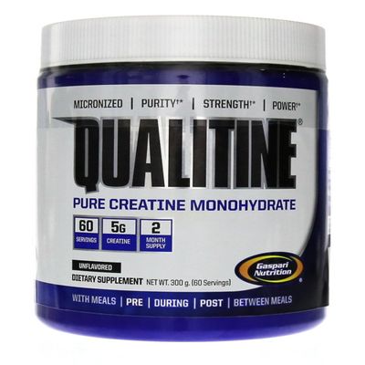 Gaspari Nutrition Qualitine 300 g Creatine Monohydrate Muscle Size and Strength Powder